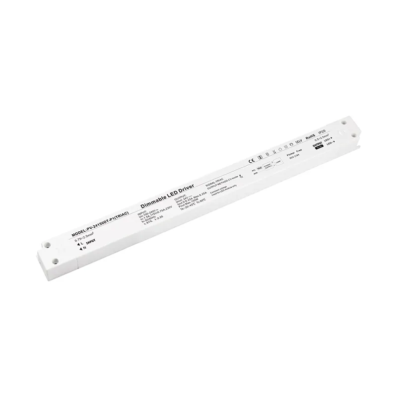 12V 24V Triac pastovios įtampos pritemdoma LED tvarkyklė