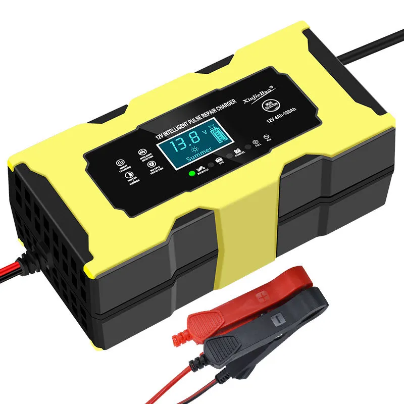 12V 6A visiškai pažangus automatinis remonto motociklo akumuliatoriaus įkroviklis