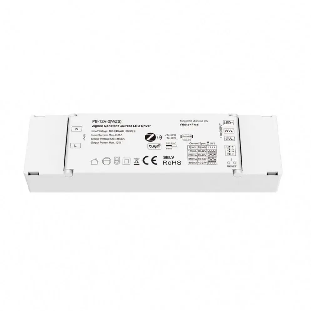 12W TUYA Zigbee CCT pritemdomos LED tvarkyklės