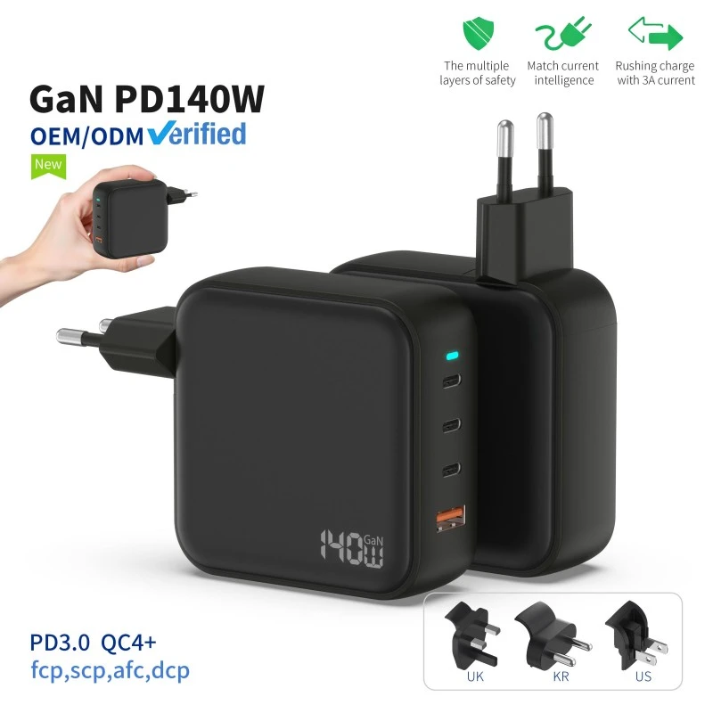 140W GaN PD įkroviklis