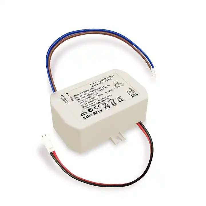 Mažo dydžio 18 W nuolatinės srovės Triac pritemdoma LED tvarkyklė