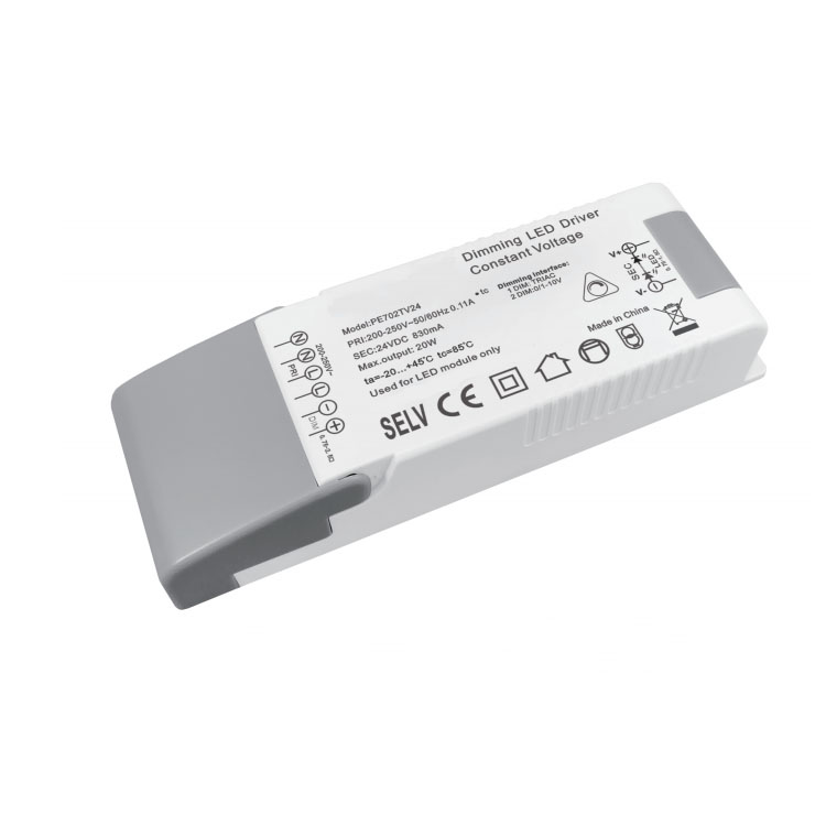 20 W pastovios įtampos Triac pritemdoma LED tvarkyklė