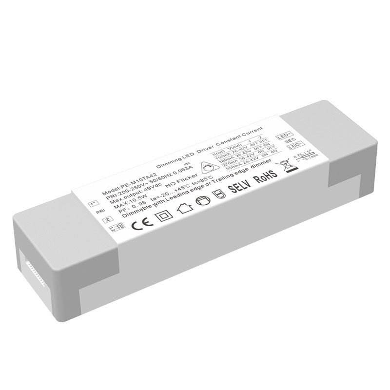 10 W nuolatinės srovės Triac pritemdoma LED tvarkyklė