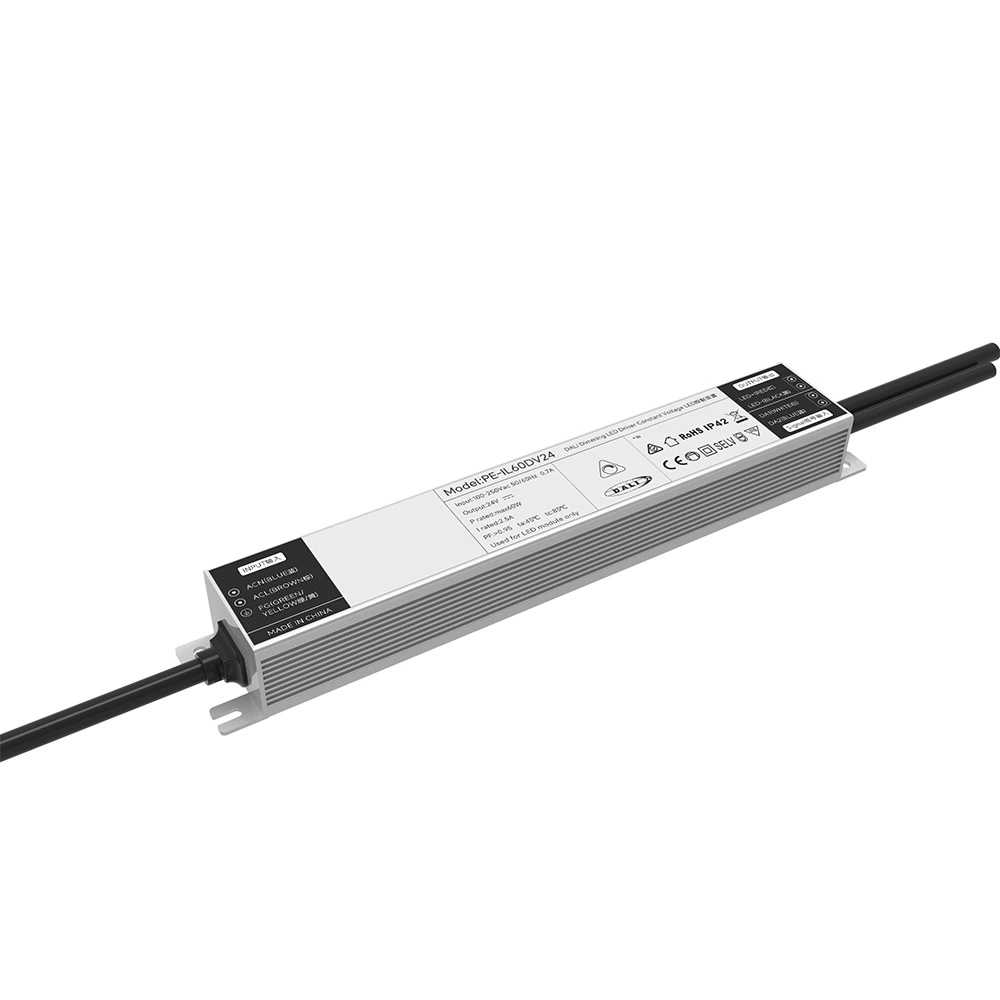 60W pastovios įtampos 0/1-10V pritemdoma LED tvarkyklė