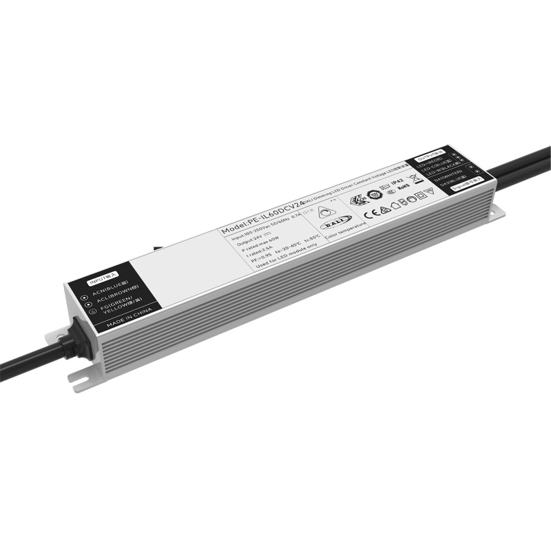 60 W pastovios įtampos DALI CCT pritemdoma LED tvarkyklė