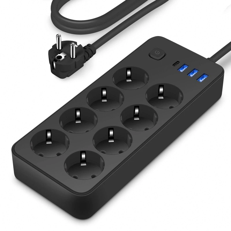 8 lizdai EU Plug Power Strip