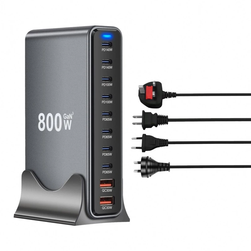 800W stalinis PD įkroviklis