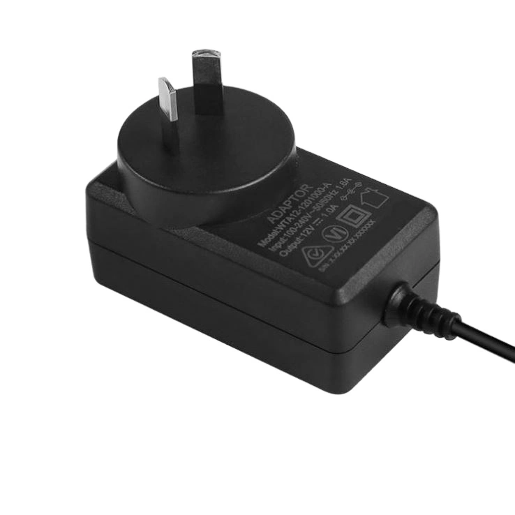 AU UK US EU AC PLUG 12W maitinimo adapteris