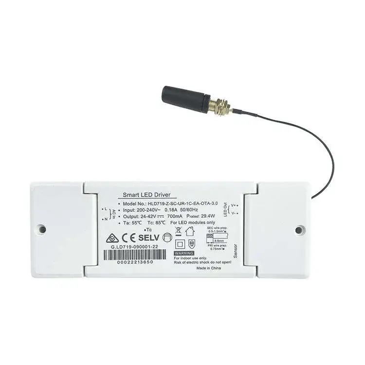 Tuya Zigbee Wireless Control 350ma Cct pritemdoma LED tvarkyklė